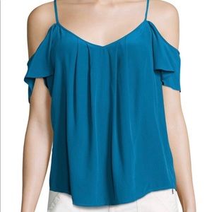 Joie Off The Shoulder Silk Top